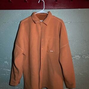PALACE Burnt Orange Shirt Jacket